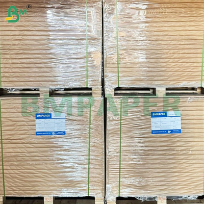F Flûte 80+80+80gm 3 couches de feuilles de papier ondulé blanc pour boîte