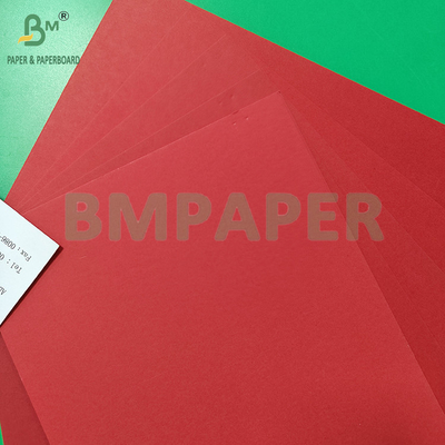 120-400gm Protection de l'environnement papier d'emballage kraft rouge pour l'emballage de cadeaux