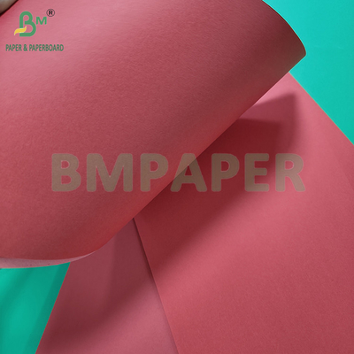120-400gm Protection de l'environnement papier d'emballage kraft rouge pour l'emballage de cadeaux