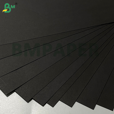 120g 130g 140g Carton noir pur résistant au pliage pour emballage de boîtes cadeaux DIY