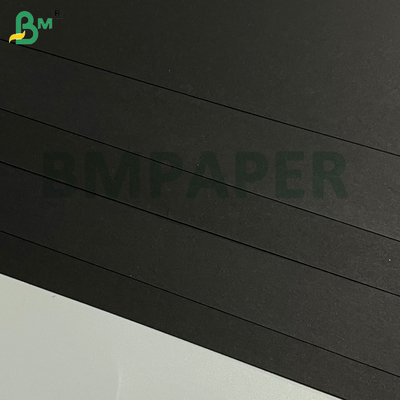 120g 130g 140g Carton noir pur résistant au pliage pour emballage de boîtes cadeaux DIY