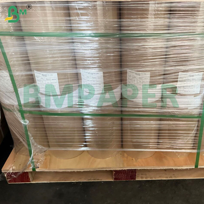 Papier kraft brun rayé 70 g/m² pour emballage cadeau 762 mm x 300 m Écologique