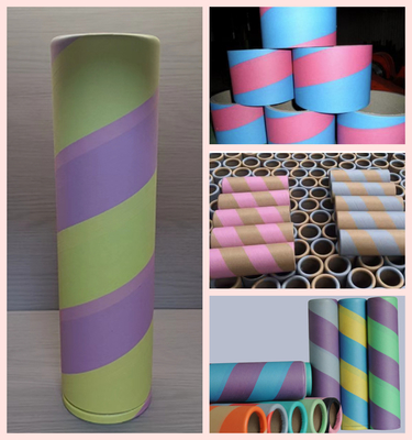 40 gm - 100 gm papier textile parchement de couleur pour tube de papier bobbin