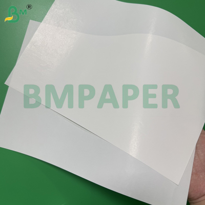 Papier blanc haute résistance à l'état humide 65 - 80 g/m² pour emballages de boissons, papier pour étiquettes de bière couché une face
