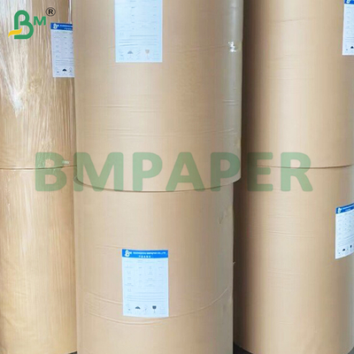 Rouleaux de papier d'étiquette de résistance à l'humidité, 75 g/m², brillant une face, mat une face