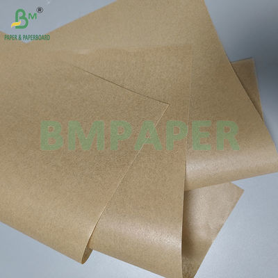 40 gm Papier à huile de silicone de qualité alimentaire blanc brun 40*60 cm