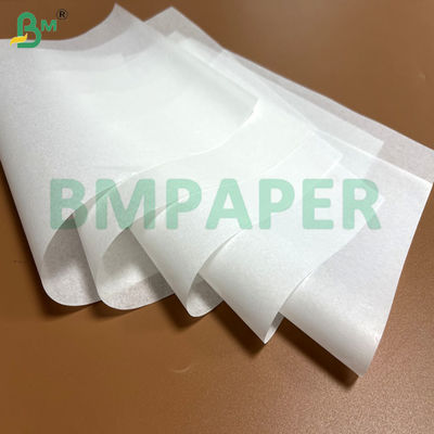 40 gm 45 gm papier de cire à l' épreuve de la graisse blanc pour les biscuits de cuisson 11 x 14 pouces