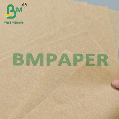 30/35/38gr Papier d'emballage de sandwich brun écologique pour les boîtes à emporter