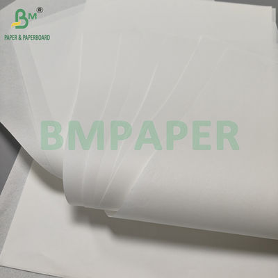 Papier sulfurisé blanc 40gsm pour plateaux à gâteaux, papier facile à glisser pour desserts