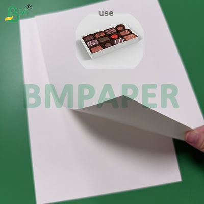 12pt 245gsm Carton à l'épreuve de l'huile C1S pour le contact direct avec les emballages alimentaires