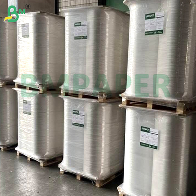 Papier d'emballage de pailles biodégradables blanches de qualité alimentaire 24gsm 28gsm