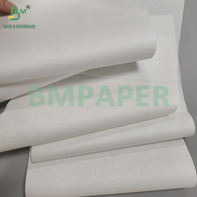Papier blanc non couché à base de cire de 30 g/m² et 35 g/m² pour emballer les aliments frits