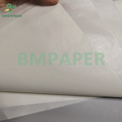 Papier blanc non couché à base de cire de 30 g/m² et 35 g/m² pour emballer les aliments frits