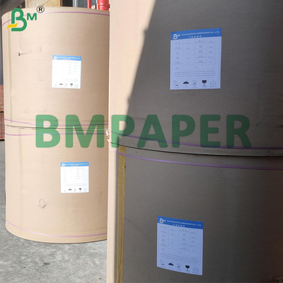 Papier d'emballage Kraft de couleur noire 75 gm Surface lisse et mate