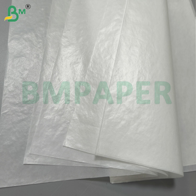 Papier ciré semi-translucide 30g blanc pour emballage de bonbons, chocolats et caramels