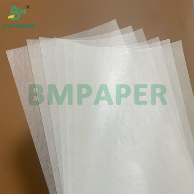 Papier sulfurisé 35gsm 40gsm pour la cuisson des deux côtés des biscuits