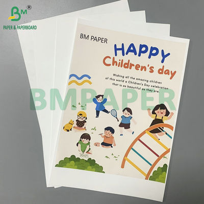 Papier tissu imprimable pour bureau, format A3 A4, avec une face couchée, épaisseur 0,2 mm