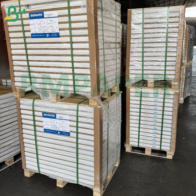 35g 40g Papier Kraft MG brillant une face blanc en rouleau 1100mm pour l'emballage