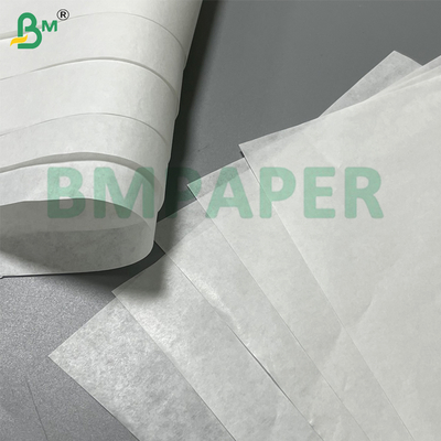 45g 40cm Blanc Lisse à la machine Glacé en papier kraft en rouleau