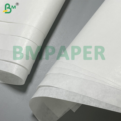 45g 40cm Blanc Lisse à la machine Glacé en papier kraft en rouleau