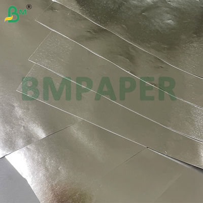 Papier aluminium pour restauration rapide, 56 g/m², argenté, à thermoscellage efficace