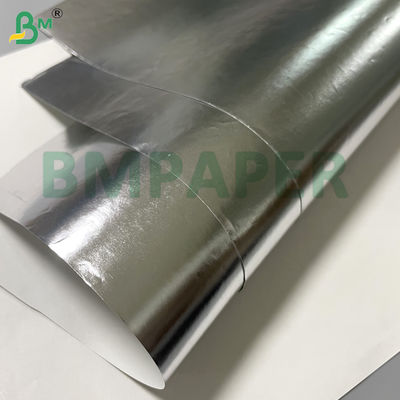 Papier aluminium pour restauration rapide, 56 g/m², argenté, à thermoscellage efficace