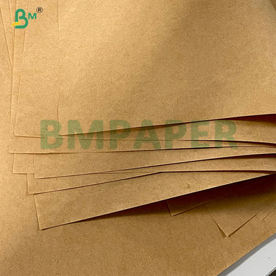 140g - Papier kraft de ciment brun non blanchi semi-extensible pour l'emballage
