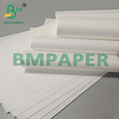 40 g 50 g rouleau de papier de boucherie blanchi à l'huile pour l'emballage de viande 30 x 30 cm