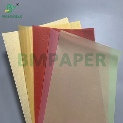 Translucent Waterproof 50g - 130g Colorful Tracing Paper Used To Make Gift Box Decoration
