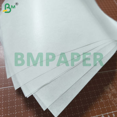 Papier kraft glacé à une face 35 gm Blanchi blanc MG