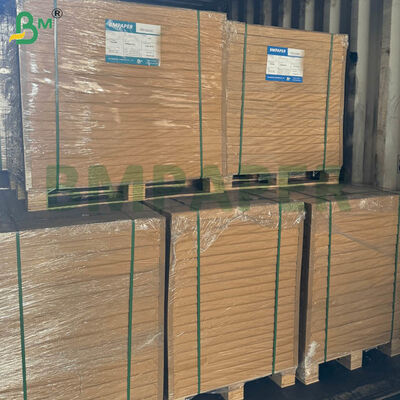 40 grammes de feuilles de papier kraft vierge jaune doré rayé, haute résistance à l'humidité