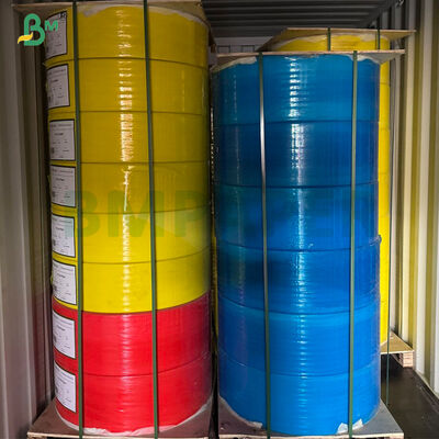 70 g de reçus de vente au détail de papier tri-couche sans carbone blanc et bleu et vert