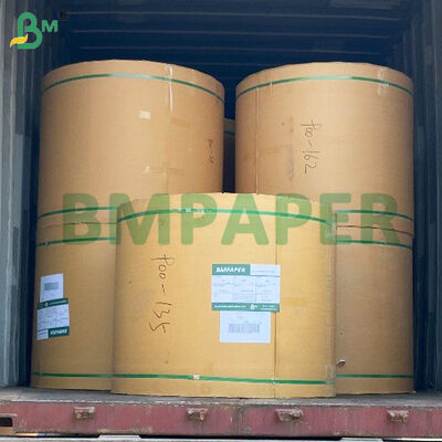 Papier pour sac de culture de mangues glacé et ciré, dos noir, 56 g/m²