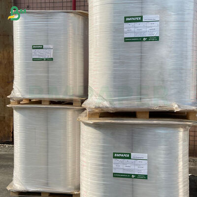 28g de papier kraft blanc imprimable pour les aliments pour les baguettes à envelopper individuellement