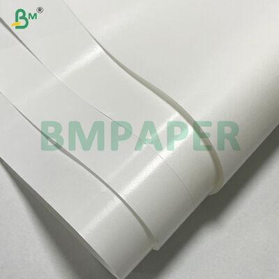30 g/m² + 10 g/m² Papier d'emballage alimentaire blanc couché PE une face