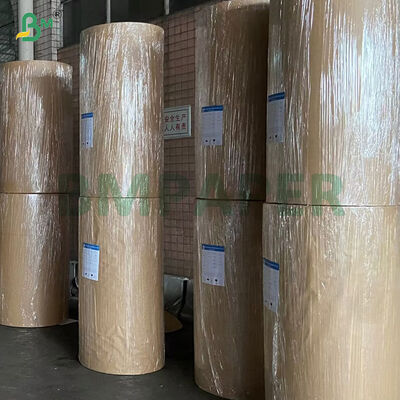 40 gm + 10 gm papier revêtu en PE mono-latéralement brillant pour emballage alimentaire