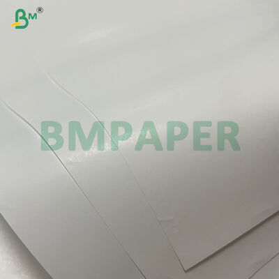 Papier blanc biodégradable 65 g/m² 70 g/m² à résistance à l'état humide pour étiquettes de bière