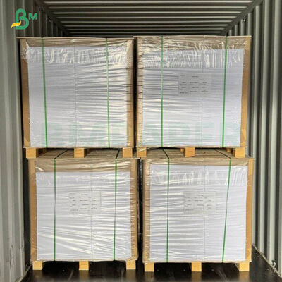 Papier blanc biodégradable 65 g/m² 70 g/m² à résistance à l'état humide pour étiquettes de bière