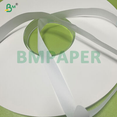 Papier d'emballage pour pailles blanc 28 grammes, bonne résistance à la traction, sans azurant optique
