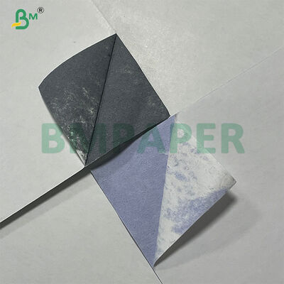 300 grammes papier d'impression numérique à double face brillant enduit de noir / bleu