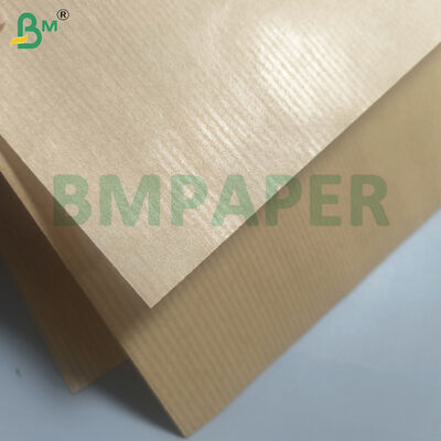 Papier kraft brun MG doublé recyclable pour emballage, papier cannelé
