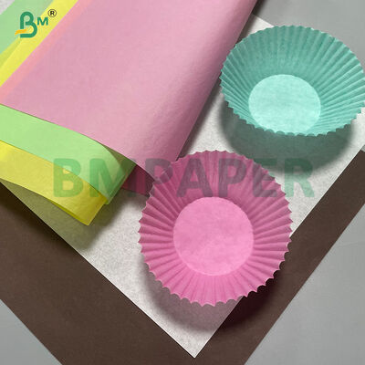 40g de papier de couleur pour le contenu des muffins