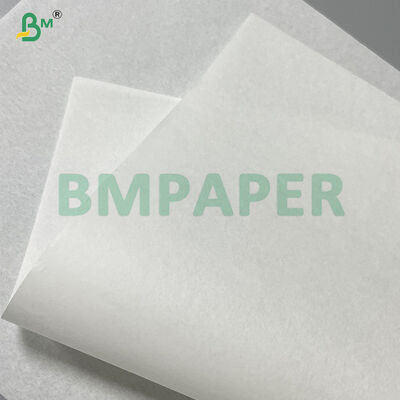 Papier sulfurisé blanc dégradable 38gsm pour emballage d'aliments frits