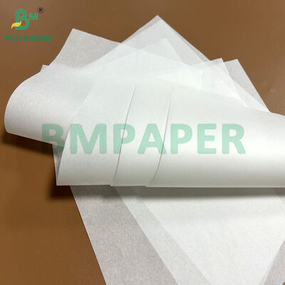 Papier résistant à la graisse et à la sécurité alimentaire 30 g/m² 40 g/m² pour moule à tulipe 1100 mm 1200 mm en rouleau