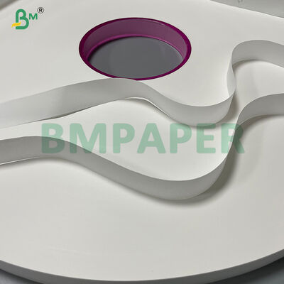 24 gm 28 gm papier enveloppé en paille blanche lisse pour emballage individuel de paille