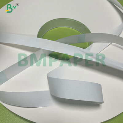 24 gm 28 gm papier enveloppé en paille blanche lisse pour emballage individuel de paille