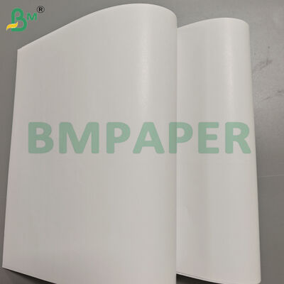 70 gm feuilles de papier C1S à étiquette à une face brillante pour la fabrication d'étiquettes