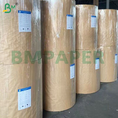 70 gm feuilles de papier C1S à étiquette à une face brillante pour la fabrication d'étiquettes