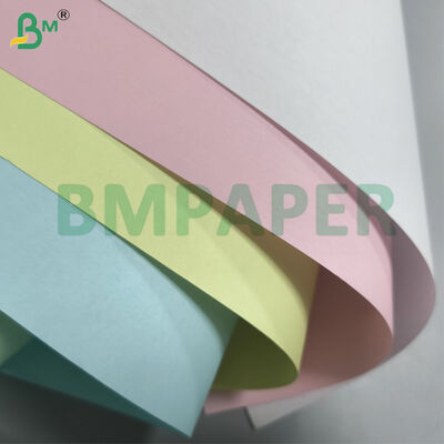 Feuille de papier de base sans carbone multicolore CF CFB CB pour formulaire duplicata