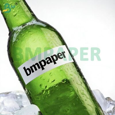 80 g 90 g papier d'étiquette résistant à l'humidité pour l'impression d'étiquettes d'emballages de boissons